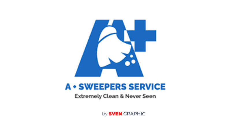 Winning A+ Sweepers Service logo on DesignCrowd.com
